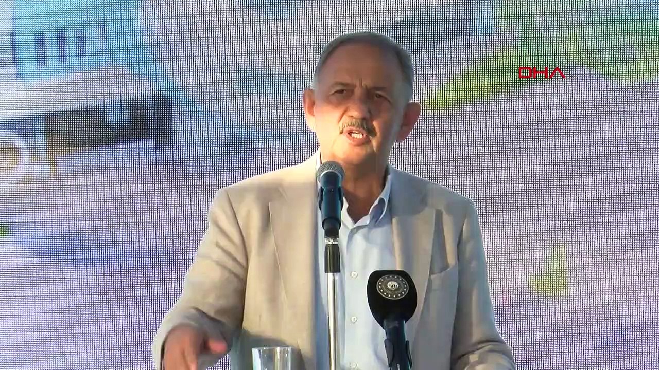 Bakan Özhaseki Talas İlçesindeki Temel Atma Törenlerine Katıldı