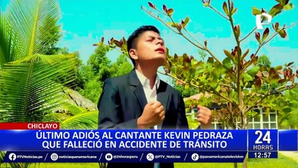 Kevin Pedraza: Fiscalía solicita prisión preventiva para chofer que ocasionó muerte de cantante