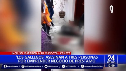Cañete: tres hombres son asesinados a manos de la mafia ‘Los Gallegos’