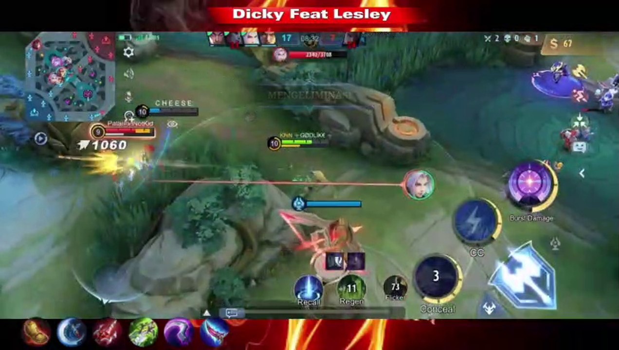 Damage Brutal !! - Build Top 1 Global Lesley Build Lesley Tersakit 2023 - MLBB