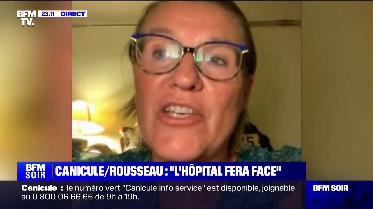 Canicule: "La meilleure façon d'éviter les problèmes, c'est la prévention", indique Agnès Ricard-Hibon (porte-parole de la Société Française de Médecine d'urgence)