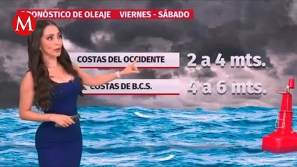 El clima para hoy 18 de agosto de 2023, con Emily Quiñones