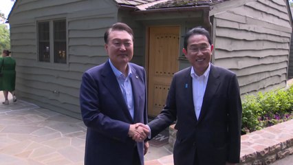 尹-기시다, 7번째 회담..."연내 고위경제협의회 재개" / YTN