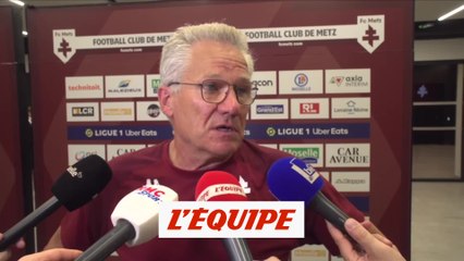 Lazslo Boloni (Metz) : « C'est loin d'être parfait des deux côtés » - Foot - Ligue 1