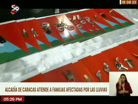 Alcaldía de Caracas atiende a familias afectadas por las lluvias en los últimos días