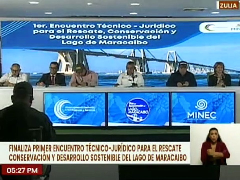 Zulia | Finaliza con éxito el Primer Encuentro para el Rescate y Conservación del Lago de Maracaibo