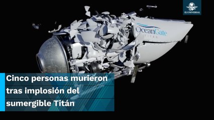 Recrean con IA la posible reacción del cuerpo de las víctimas durante la implosión del Titán