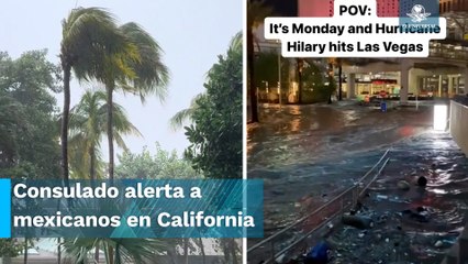 Hilary podría convertirse en el primer huracán en la historia de California