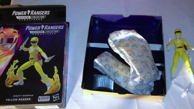 Power Rangers Lightning Collection MMPR Yellow Ranger Remastered Unboxing & Review Follow-Up