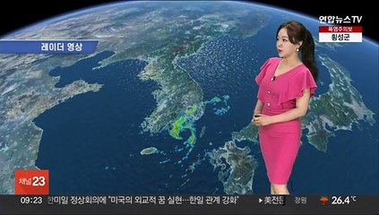 [날씨] 주말, 무더위 속 요란한 소나기…오전까지 남부 비