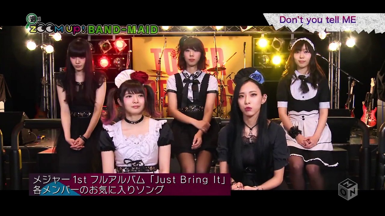 BAND-MAID - Zoom-Up - January 22, 2017 - NO SUBS