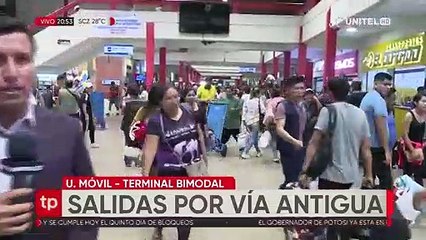 Tras levantarse bloqueo en La Guardia, reactivan salida de buses