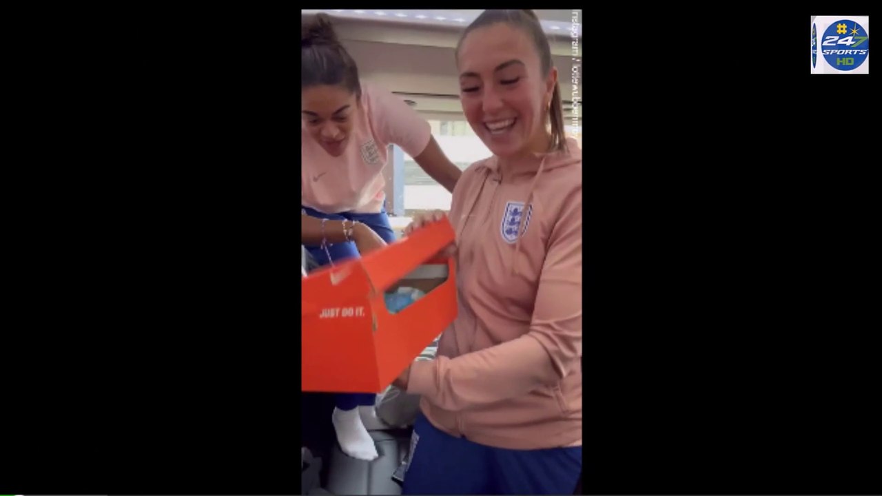 Countdown to glory continues for Lionesses as England team relax in the pool, take in the sites and dance in the dressing room ahead of World Cup Final against Spain