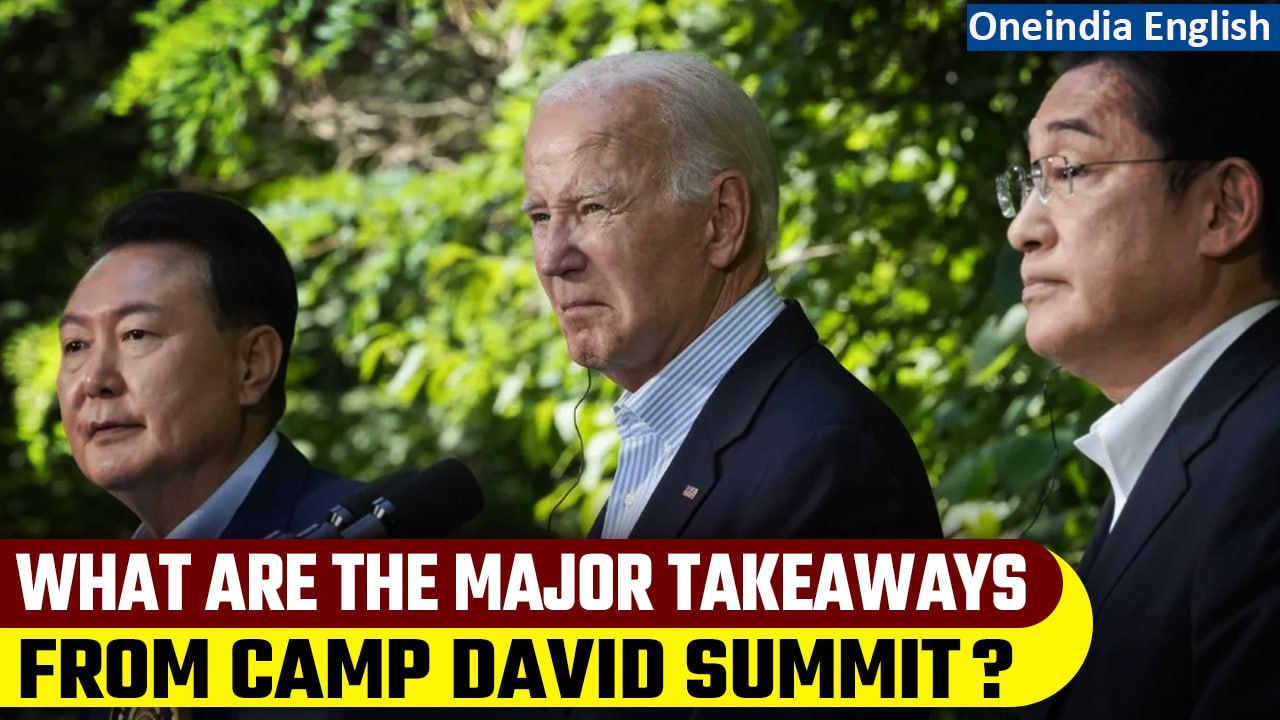 Camp David Summit: Historical, first-ever trilateral summit of USA ...