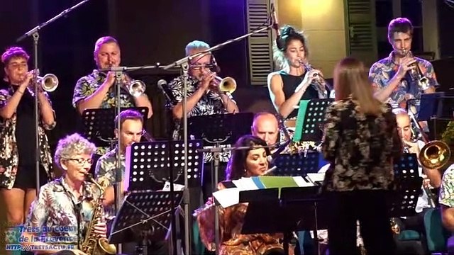 Concert à ST MAXIMIN Le Big Band du CNRS de Marseille 18AOUT2023