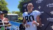 Jimmy Graham Interview - Saints Training Camp, Day 17