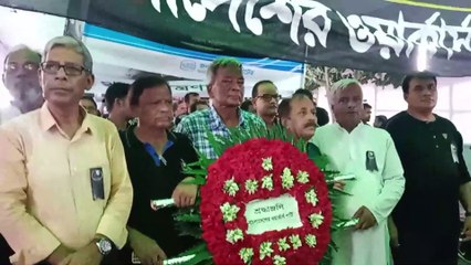 জাতীয় শোক দিবসে বাংলাদেশ ওয়াকার্স পার্টির শ্রদ্ধা নিবেদন