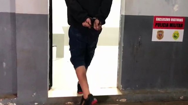 Homem com dois mandados de prisão em aberto é detido em posto de combustíveis