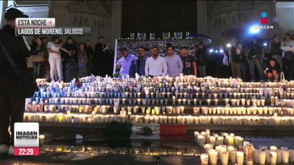 Familiares de jóvenes desaparecidos en Lagos de Moreno salieron a protestar y rezar