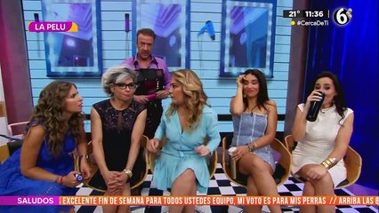 Marta Guzmán y Ernesto Chavana protagonizan fuerte pelea en vivo