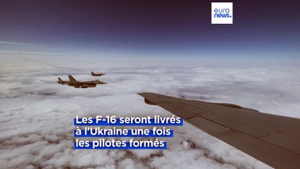 Ukraine : les F-16 seront livrés une fois les pilotes formés