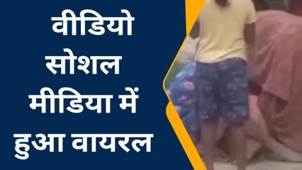 फ़तेहपुर: जमीन पर पटक कर महिला की जमकर की गई पिटाई, वीडियो वायरल