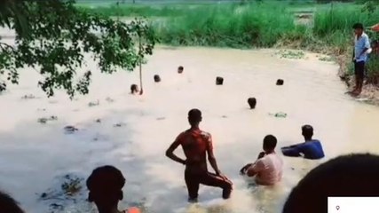 बड़ा हादसा: भवानीपुर गांव मे तलाब में डूबने से दो बच्चों की दर्दनाक मौत, मची चीख- पुकार