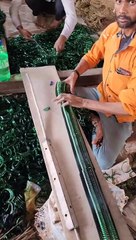 Amazing Bangle Manufacturing Process Using Wastage Glass