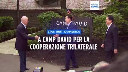 Summit Usa-Giappone-Sud Corea a Camp David: "Vertice storico" dice Biden