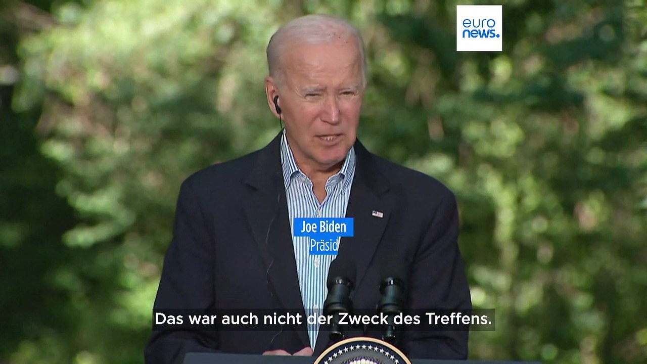 Historisches Dreiertreffen in Camp David