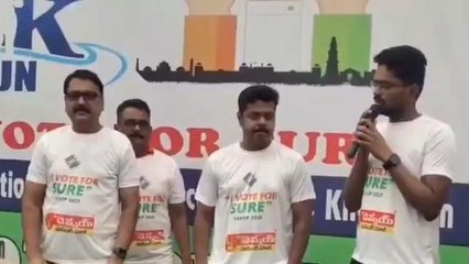 ఖమ్మం: పటేల్ స్టేడియం నుంచి లకారం ట్యాంక్ బండ్ వరకు 5కే రన్