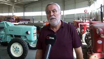 Konyalı İş Adamı Antika Traktörlerle Müze Kurmayı Hedefliyor