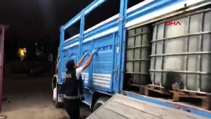 14 000 litres de carburant provenant de fuites douanières saisis à Adana