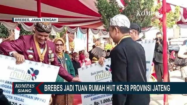 Kabupaten Brebes Dipilih Jadi Tuan Rumah HUT ke-78 Provinsi Jateng