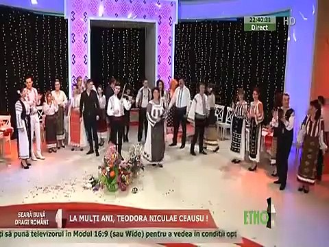 Elena Soare - Sunt fata din Prahova (Seara buna, dragi romani! - ETNO TV - 27..02.2014)