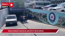 Gözaltındaki rapçiler adliyeye sevk edildi