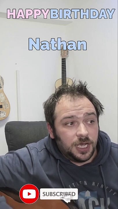 Happy Birthday, Nathan! Geburtstagsgrüße an Nathan