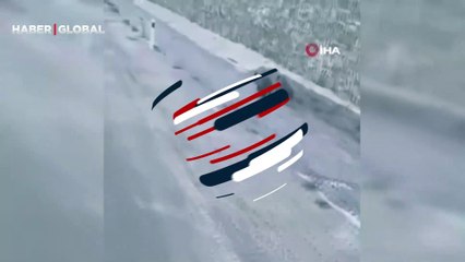 Cep telefonu kamerasına yansıdı: Yavru ayıların arabayla gülümseten yarışı