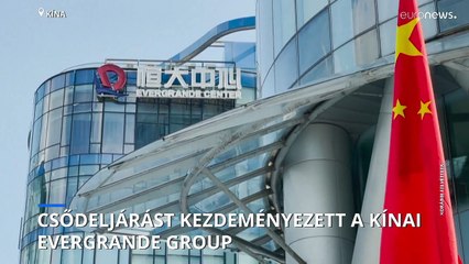 Csődvédelmet kért a kínai ingatlanóriás, az Evergrande