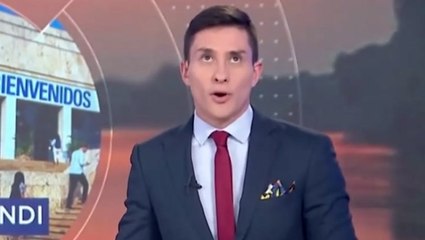 6.3-magnitude earthquake interrupts news anchors on Colombian TV