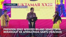 Jokowi Tunda ke Afrika Demi Hadir ke Muktamar IPM di Medan, Karena Hal Ini