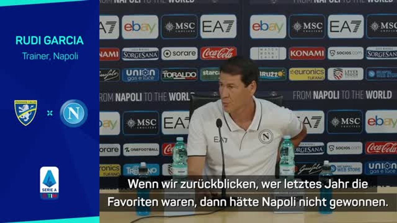 Garcia: "napoli ist favorit auf scudetto"