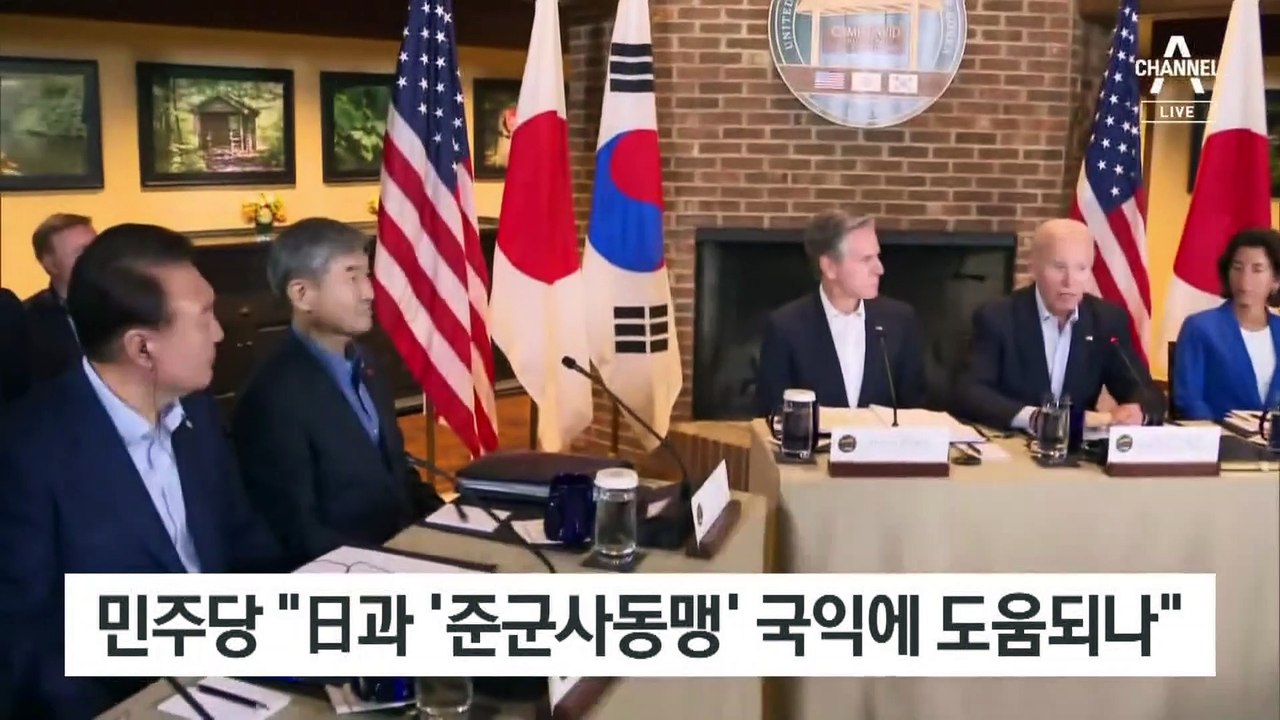 野 “일본과 준군사동맹” 비난…與 “역사의 새로운 장 열어”