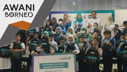 Download Video: Yayasan Petronas bantu 3,780 pelajar B40 Sabah dan Labun tahun ini