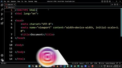 HTML & CSS Live Preview Using VS Code | 2 Ways to Preview | Real Time Preview in VS Code | #vscode |