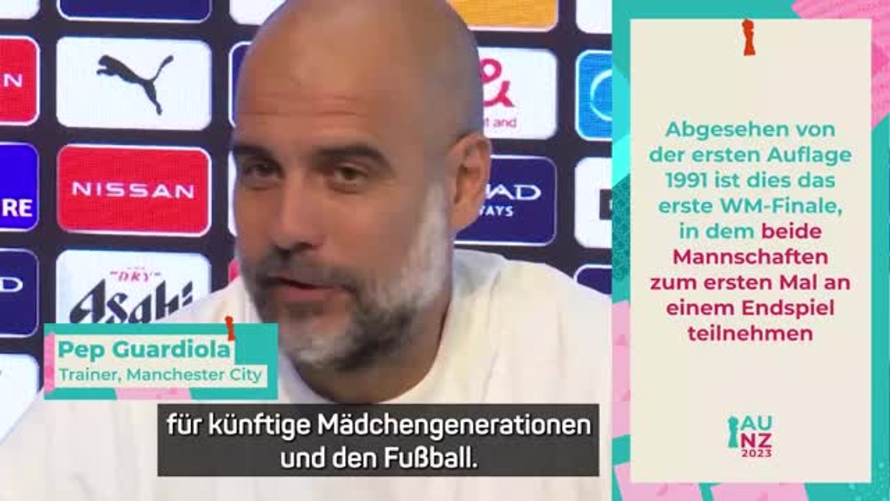 Pep und Co. äußern sich zum WM-Finale der Frauen