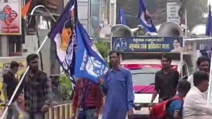 मंदसौर : बहुजन समाज पार्टी ने रैली निकालकर किया विरोध प्रदर्शन