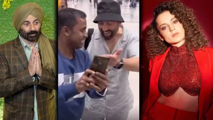 Sunny deol का Fan के साथ बदतमीजी और चिल्लाने का Video Viral, Kangana Ranaut ने किया Support!