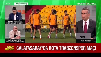 Galatasaray'ın Trabzonspor maçı muhtemel 11'i