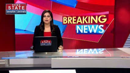 Uttar Pradesh : Hardoi में शराब के ठेके पर तोड़फोड़